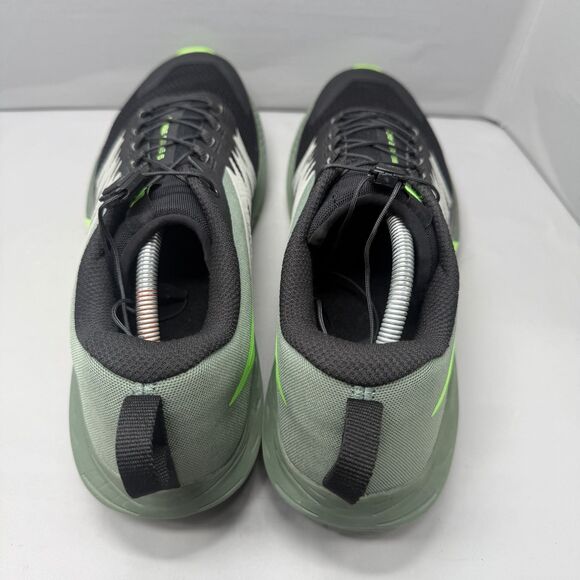 SALOMON SENSE RIDE 5 BLACK GREEN GRECKO  RUNNING SNEAKERS Men Size 12.5 NEW main image 13
